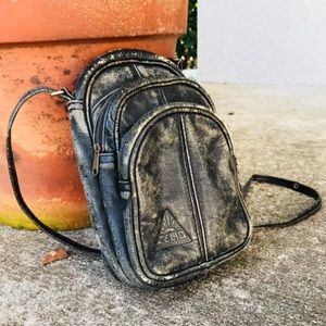 Vintage Leather Anthropologie Aged Zelio Bag